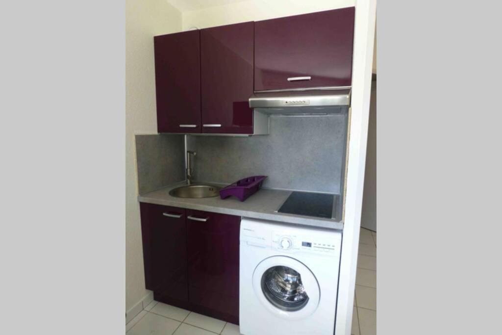 Les Goelettes - Appartement En Rdc Avec Acces Direct A La Plage Saint-Cyprien  Eksteriør bilde